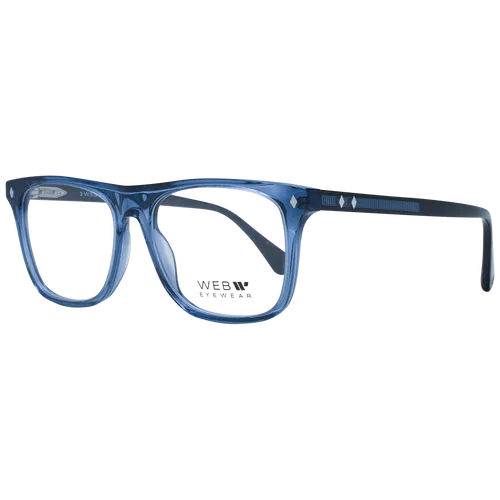 Web Brillenfassung WE5399 090 54 Unisex - Brillenfassung für Unisex Erwachsene mit modernem blauen Vollrand-Rahmen aus hochwertigem Azetat. Ideal für stylische Looks und bequemes Tragen!