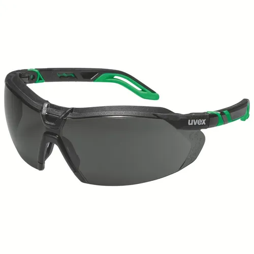 uvex i-5 9183045 Schutzbrille Schwarz, Grün