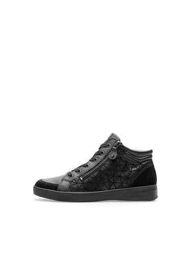 12-24499 ROM SCHWARZ Gr. 35 Damen-Sneaker - Damen-Sneaker mit wechselfußbett für optimalen Komfort und High Soft Bamboo für ein angenehmes Fußklima.