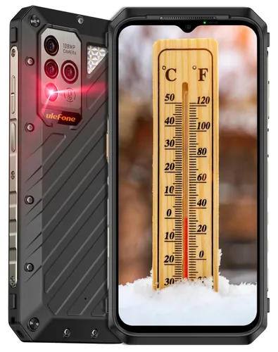 UleFone ARMOR 30 - robustes Smartphone mit 12800 mAh - Handys mit IP68 Wasserschutz und extrem langlebigem Akku für bis zu 69 Stunden Gesprächszeit. Ideal für Outdoor-Abenteuer und anspruchsvolle Anwendungen.