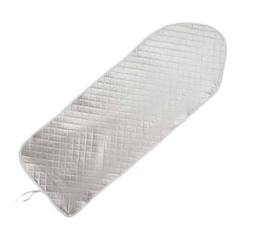 BÜGELBRETTBEZUG 140x50cm mit Aluminium Schicht Silber mit Zugkordel Bügeltischbezug Bezug Bügelbrett Bügeltisch 50