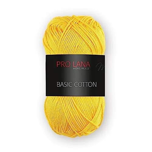 Pro Lana Basic Cotton 50g - Farbwahl (22 - gelb)