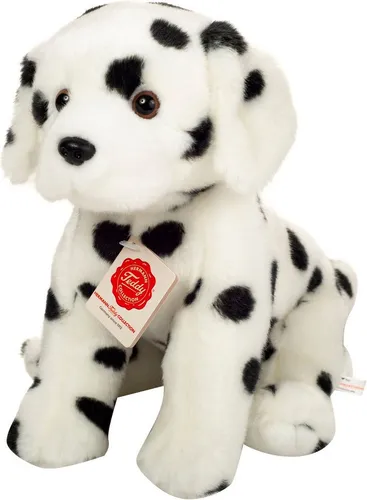 Teddy Hermann® Kuscheltier Dalmatiner 27 cm - Kuscheltiere, weiches Plüschmaterial für angenehmes Kuschelerlebnis, ideal als Seelentröster und Einschlafhilfe für kleine und große Hundefans.