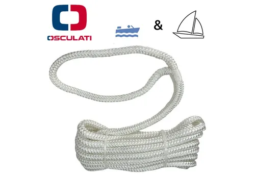 Osculati Motorboot Osculati Festmacherleine mit Auge Boot Klampen Anlege Mooring Seil