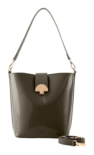 SEIDENFELT MANUFAKTUR Umhängetasche Schultertasche Grenaa Hobo Bag Khaki