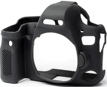 EASYCOVER Silikonprotector schwarz für Canon 6D II
