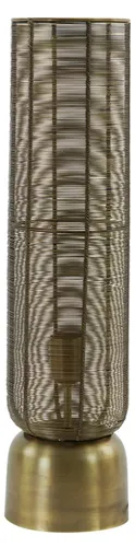 Light & Living Tischlampe Lezuza, Bronze, Rund, 15.5x60.5 cm
