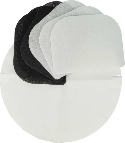 vhbw 3x Kohle-Filter, 6x Papierfilter, 3x Fettdunstfilter kompatibel mit DeLonghi F895, F8 Serie Fritteuse - 12-tlg. Filter-Set