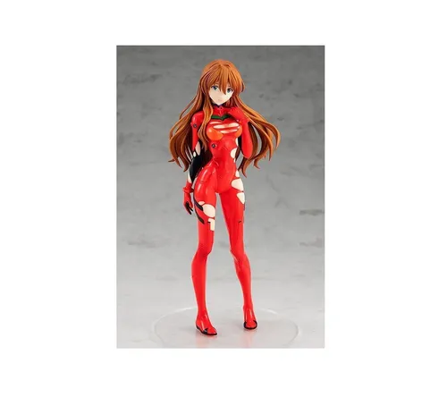 GOOD SMILE Unisex Kinder GOODSMILE Rebuild of Evangelion - Asuka Langley 18cm Figur - Actionfiguren für Kinder: Detailreiche PVC Statue von Asuka Langley aus 'Rebuild of Evangelion', ca. 18 cm groß und ideal für Sammler und Fans.
