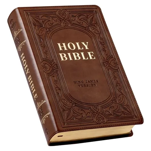 Produktbild KJV Bible Giant Print Brown