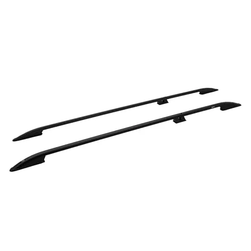 TURTLE kompatibel mit Volkswagen Multivan (T5) 2003-2015 / Kurzes Chassis Crown Dachreling | SCHWARZ