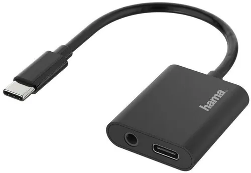 Hama Adapter / Kabel / Stecker Audio-Adapter 2in1