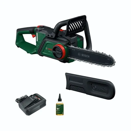 Bosch Akku-Kettensäge PKE18V-30-28 mit Akku und Ladegerät