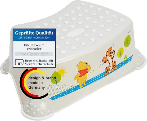 Tritthocker Weiß von KiNDERWELT