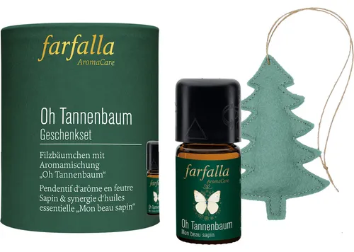 Farfalla Geschenkset Oh Tannenbaum vegan von Farfalla