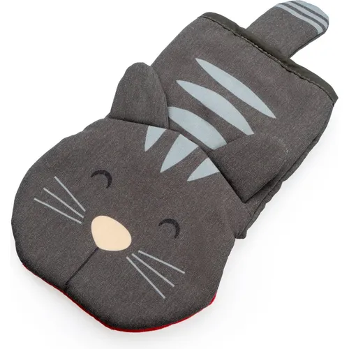 Balvi Ofenhandschuh Meow! (PES, Silikon) (BA27043) in grau von Balvi