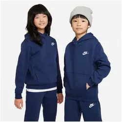 Nike FD3000-410 K NSW Club FLC HDY LBR Sweatshirt Unisex XL - Kinder-Sweater mit durchgehendem Reißverschluss und elastischen Bündchen für optimalen Komfort und Style.