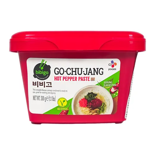 Bibigo Gochujang Hot Pepper Paste 500g Paprikapaste Rote Chilipaste