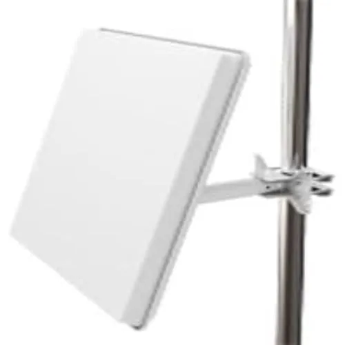 Selfsat H50DQ Flachantenne Quattro LNB-Version - SAT-Antenne mit flachem, unauffälligem Design und vier Anschlüssen für Mehrteilnehmeranlagen, ideal für Dual Linear Polarisation (vertikal & horizontal).