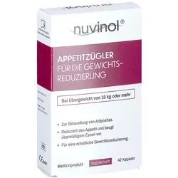 Produktbild nuvinol Appetitzügler – Unterstützung bei der Gewichtsreduzierung