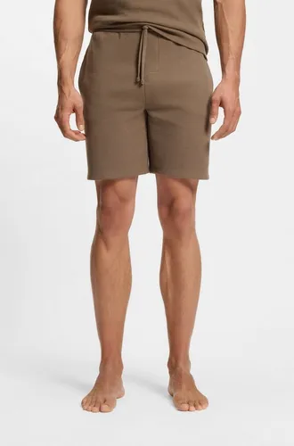 BOSS Waffle Shorts 10269584 01 in braun von BOSS