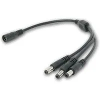 world-trading-net DC-Kabel Verteiler 3-fach 3x Stecker 55x25mm