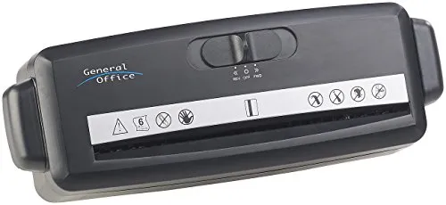 General Office Papierschredder Aufsatz: Aktenvernichter für Papierkörbe