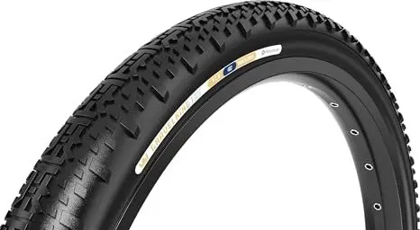 Panaracer Gravelking X1 Tubeless 700c x 35 - Fahrradreifen für Gravel-Einsätze, bietet außergewöhnlich niedrigen Rollwiderstand und hervorragende Kontrolle auf verschiedenen Untergründen dank innovativem Profil und ZSG Gravel Compound.
