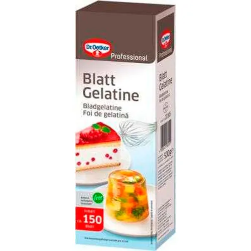 Dr. Oetker Professional Speisegelatine 500 g von Dr. Oetker