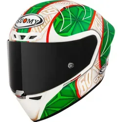 Suomy S1-XR GP Hickman Replica 2023, Integralhelm in grün von Suomy