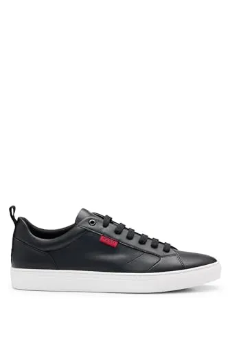 HUGO Morrie_Tenn_Napu_N Herren-Sneaker in schwarz von HUGO BOSS