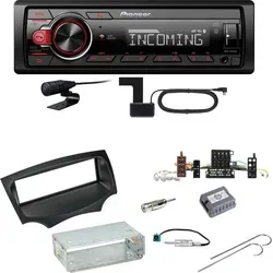 Pioneer MVH-330DAB Bluetooth Digitalradio Einbauset für Ford KA RU8