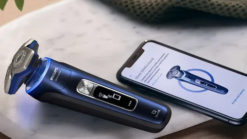 Philips Series 9000 - S9974 35 Rotationsrasierer für Herren, präzise Rasur mit innovativer Technologie und komfortablem Design