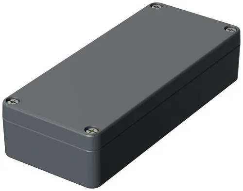 Bopla EUROMAS A 103 Universalgehäuse - Aufputzdosen: Robustes Aluminiumgehäuse in silbergrau (RAL 7001), ideal für vielseitige Anwendungen und optimale Schutzfunktion.