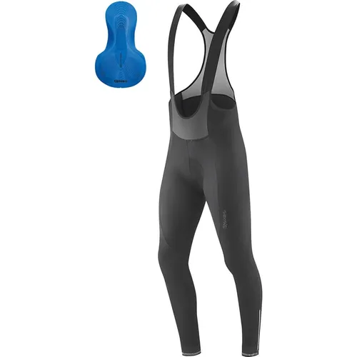 Gonso Sitivo Blue Lange Trägerhose Herren Größe:L - Radhosen mit innovativer SITIVO Sitzpolstertechnologie für höchsten Komfort beim Radfahren, ideal für aufrechte Sitzpositionen und optimale Druckpunktentlastung.