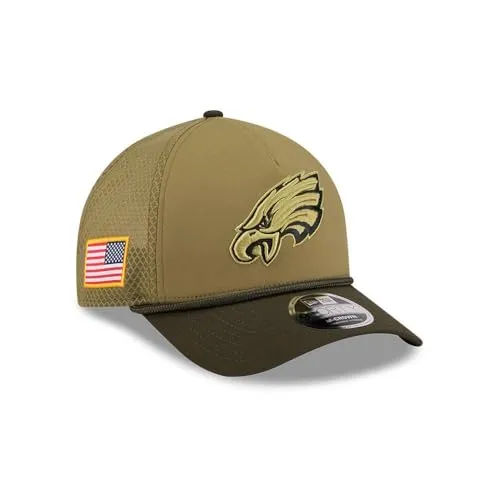 New Era Cap Philadelphia Eagles (Olive) - Stylische New Era Baseballkappe in Oliv mit dem Logo der Philadelphia Eagles. Ideal für Fans und modische Akzente. Hochwertige Verarbeitung für optimalen Tragekomfort.