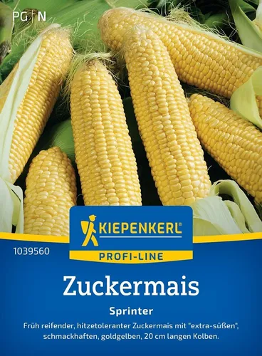 Kiepenkerl Gemüsesamen Zuckermais Sprinter, F1