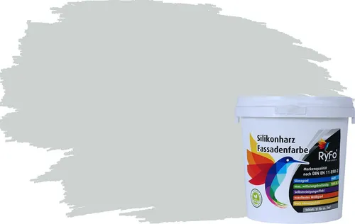 RyFo Colors Silikonharz Fassadenfarbe Weißtöne, 1 L - Hochwertige Silikonharz Fassadenfarbe in eleganten Weißtönen, wasserabweisend und UV-beständig. Ideal für langlebige, gepflegte Oberflächen – perfekt für anspruchsvolle Wetterbedingungen.