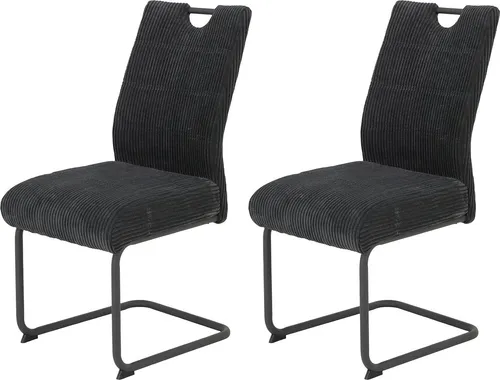 Hela Tische 2er Set Freischwinger Stuhl Merkur