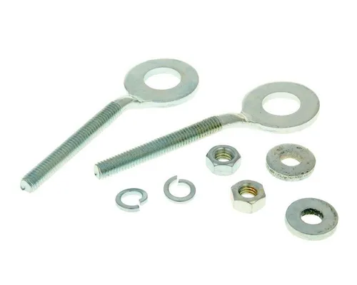 Kettenspanner Set passt für Zündapp, Puch, Herkules, Kreidler, Mofa Moped Ersatz