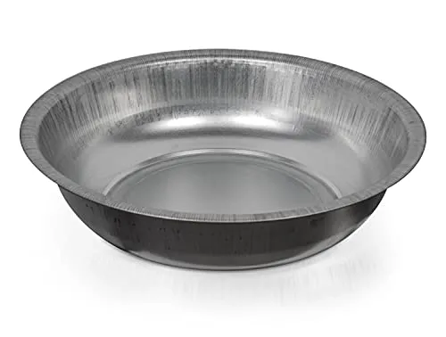 Blümelhuber Verzinkte Schale zum Bepflanzen - Garten Deko Draußen Miniteich Balkon Mini Teich ⌀31cm