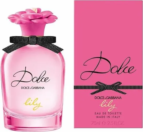 Dolce & Gabbana Dolce Lily EDT W 75ml - Damenduft mit fruchtig-blumigen Noten, der die Weiblichkeit verkörpert. Erleben Sie die harmonische Kombination aus Lilie und Passionsfrucht für ein erfrischendes Dufterlebnis.