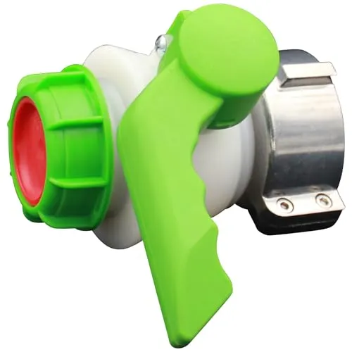 Graf Otto IBC-Kugelhahn 80 mm DN 50 - Zubehör für IBC Tank - Wasserhähne - Hochwertiger IBC-Kugelhahn für einfachen Anschluss und optimale Wasserentnahme, ideal für Garten und Landwirtschaft.