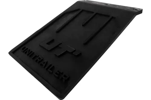 UNITRAILER Gummi-Schmutzfänger Set 185x233mm Kotflügel