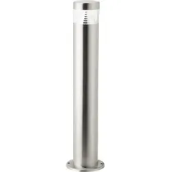Brilliant G43485/82 Avon LED-Außenstandleuchte - Energiesparende LED-Stehleuchte aus Edelstahl, ideal für kleine Mauern und Terrassen, inklusive Montagematerial für einfachen Aufbau.
