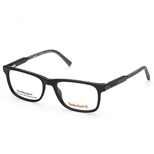 Timberland TB1722 Brille, glänzend, Schwarz, 54 für Herren von Timberland