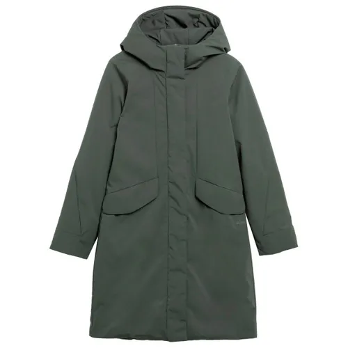 ELVINE SIGNY Mantel 2025 huntergreen - M - Wasserabweisende Winterjacke mit 150g/m² Comfortemp-Füllung, ideal für extreme Kälte und Regen. Versiegelte Nähte und verstellbare Kapuze bieten zusätzlichen Schutz und Komfort.