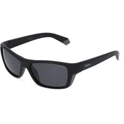 Polaroid Unisex PLD 7046/s Sonnenbrille, 08A/M9 Black Grey, 57 - Sportbrillen mit UV-Schutz und polarisierten Gläsern für optimale Sicht und Komfort bei Outdoor-Aktivitäten.