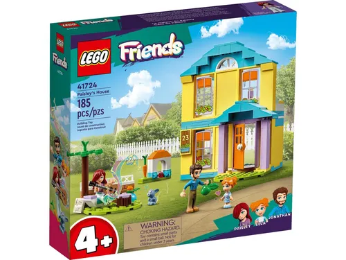 LEGO Friends Paisleys Haus 41724 - Kreatives Spielset für Mädchen, fördert Fantasie und Teamarbeit