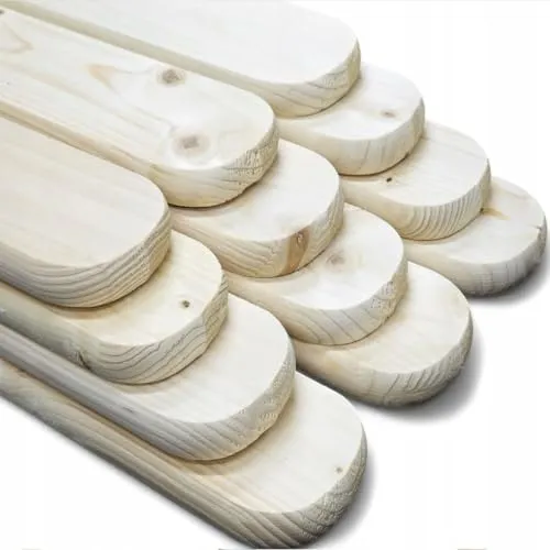 QLS 30 Stk. Zaunlatten 120 cm aus Fichte und Kiefer - Hochwertige 120 cm lange Zaunlatten aus Fichten- und Kiefernholz, ideal für langlebige Gartenbegrenzungen. Vierseitig gehobelt für eine splitterfreie und ästhetische Oberfläche.